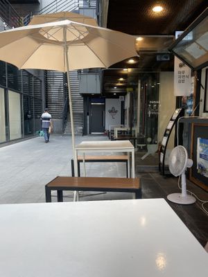   at Maru JaYeonSik Kimbap in Seoul