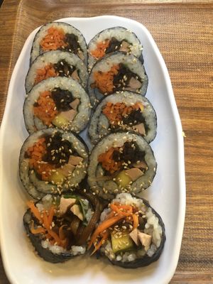   at Maru JaYeonSik Kimbap in Seoul