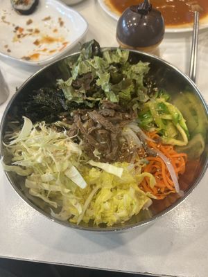   at Maru JaYeonSik Kimbap in Seoul