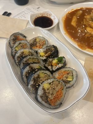   at Maru JaYeonSik Kimbap in Seoul