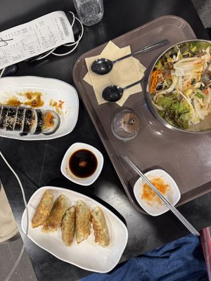   at Maru JaYeonSik Kimbap in Seoul
