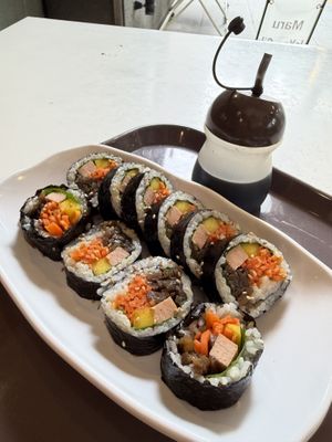   at Maru JaYeonSik Kimbap in Seoul