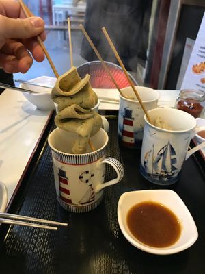 Odeng at Maru JaYeonSik Kimbap in Seoul