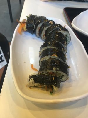kimbap! at Maru JaYeonSik Kimbap in Seoul
