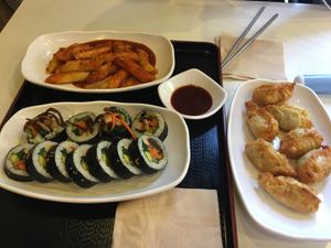 . at Maru JaYeonSik Kimbap in Seoul