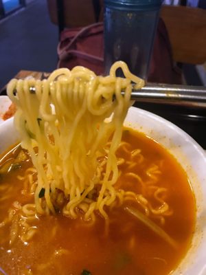 ramen at Maru JaYeonSik Kimbap in Seoul