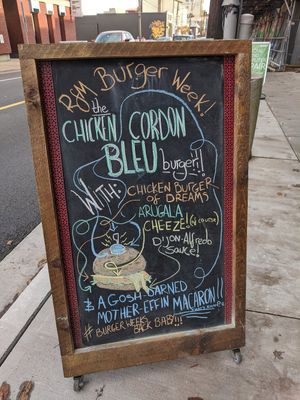 Burger week at Real Fake Meats in Halifax
