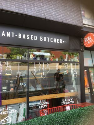 Storefront  at Real Fake Meats in Halifax