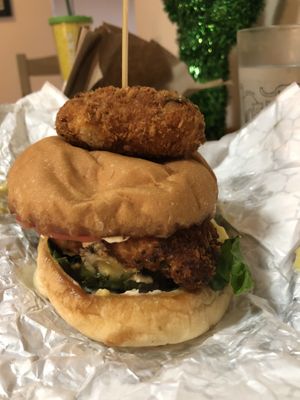 The burger week burger!  at Real Fake Meats in Halifax