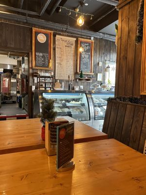  Very cute place , limited seating.  at Real Fake Meats in Halifax