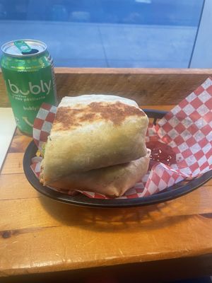 Chicken wrap  at Real Fake Meats in Halifax