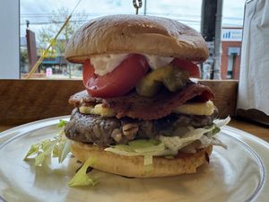 Real Fake Burger   at Real Fake Meats in Halifax