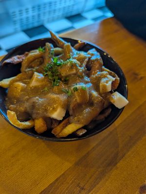 Poutine at Real Fake Meats in Halifax