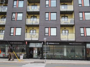 Real Fake Meats is beside Springhouse vegan eatery at Real Fake Meats in Halifax