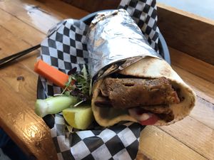 Donair  at Real Fake Meats in Halifax