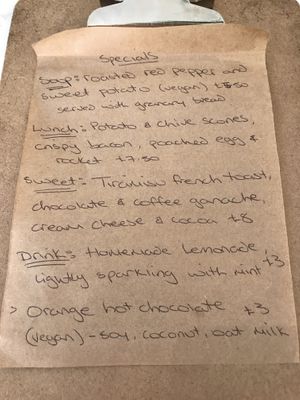 Specials  at The Flower Cup in Chester