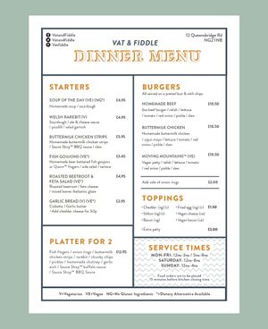  at The Vat & Fiddle in Nottingham