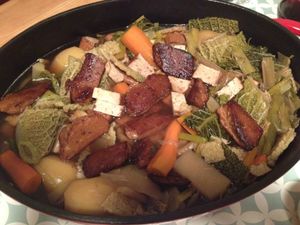 Hot Pot à la Fraçaise at La Beuratte in Cornimont