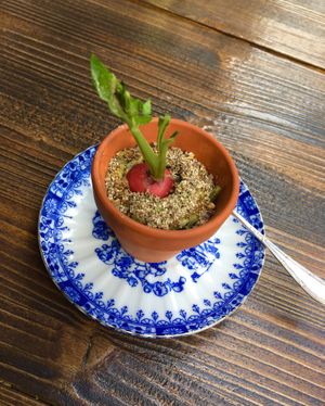 Amuse bouche at Brasserie Uno in Zermatt