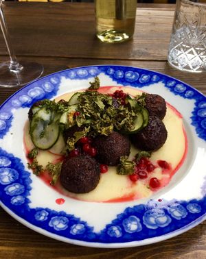 „Meatballs“ at Brasserie Uno in Zermatt