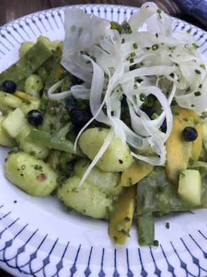 Gnocchi  at Brasserie Uno in Zermatt