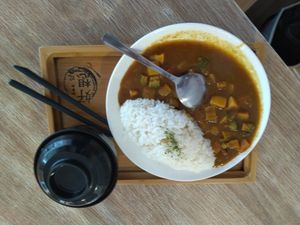 咖哩飯 at Hǎo Xiǎng Chī Bīng 好想吃冰 - Gongguan in Taipei