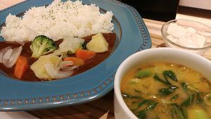 Smile Curry set at NRT - T's Tantan - T2 in Narita