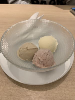 Ice cream dessert at NRT - T's Tantan - T2 in Narita