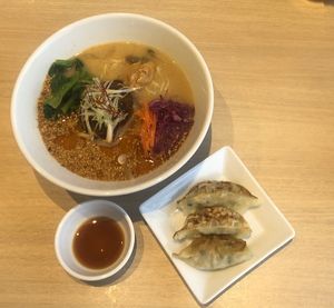 Gold sesame ramen at NRT - T's Tantan - T2 in Narita