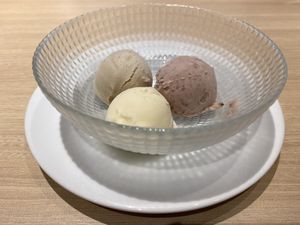 Vegan icecream  at NRT - T's Tantan - T2 in Narita