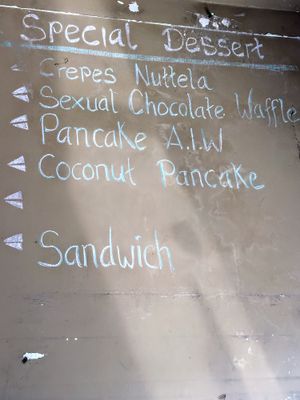 Desserts at The Cup Resto in Abang