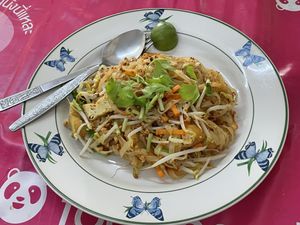 Pad Thai, 40 baht  at Raan J Koh in Loei