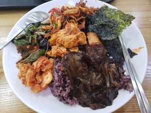 Everything just as good. Try to arrive early because it is a bit of a hike up. at Sangrokwon Chaesikdang in Seoul