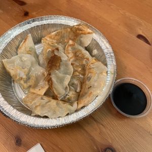 O92 Pan Fried Dumplings  at Zen Gardens - Guelph in Guelph