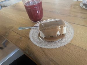 Caramel ice cream bar  at Poslasticarnica Suma in Belgrade