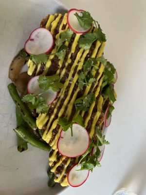 (Don’t remember the name) schnitzel entree  at Comune in Columbus