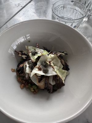 Mushroom small plate   at Comune in Columbus
