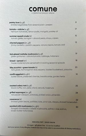   at Comune in Columbus