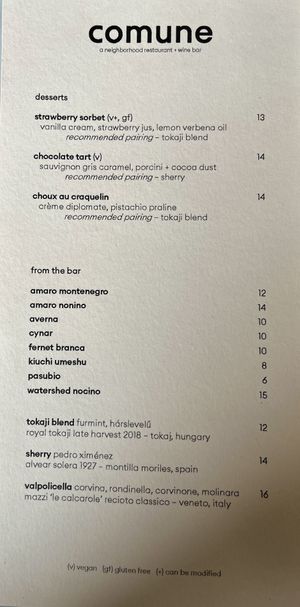   at Comune in Columbus