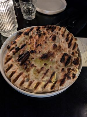 Bread + spread at Comune in Columbus