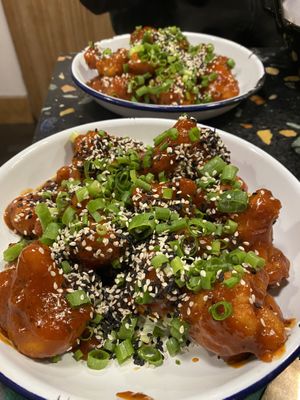 KFC Cauliflower  at Veganda in Warsaw