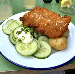 Vegan "Schnitzel" 🌱 at Veganda in Warsaw