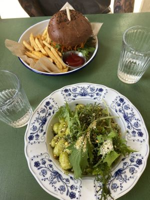 Pesto gnocchi  at Veganda in Warsaw