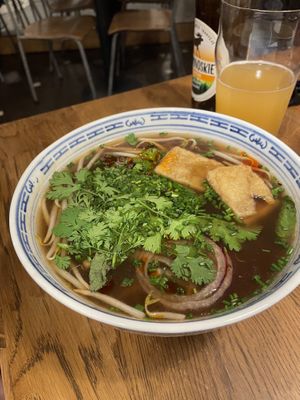 Pho  at Veganda in Warsaw