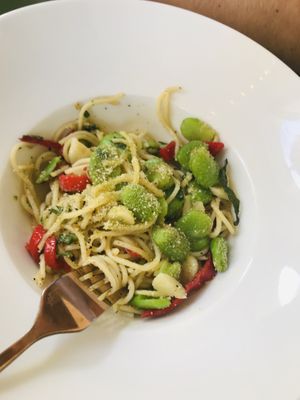 Spagetti at Veganda in Warsaw