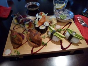 Vegy Sushi at Umai Mi in Newcastle Upon Tyne