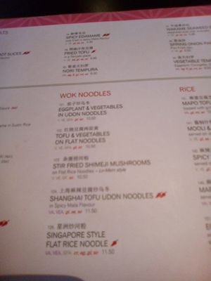 Wok noodles at Umai Mi in Newcastle Upon Tyne