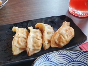 Veg gyoza at Umai Mi in Newcastle Upon Tyne