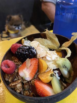 Acaí bowl 🫐  at Hammock Juice Station in Barcelona