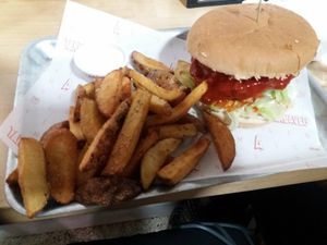 Buffalo sandwich at Take A Veg in Dublin